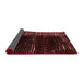 Abstract Red Modern Area Rugs