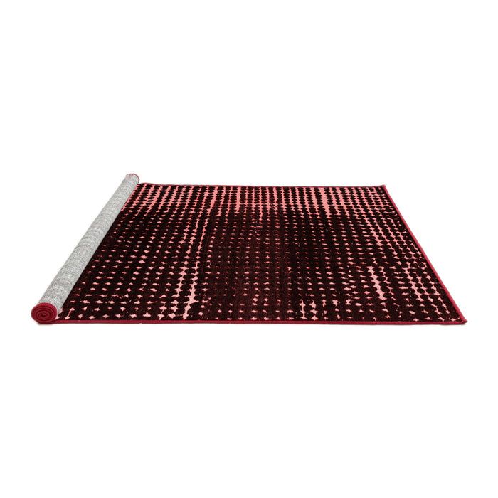 Modern Red Washable Rugs