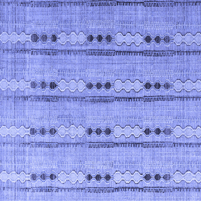 Square Abstract Blue Modern Rug, abs4916blu