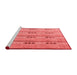 Modern Red Washable Rugs