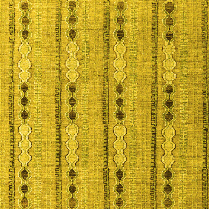 Abstract Yellow Modern Rug, abs4916yw