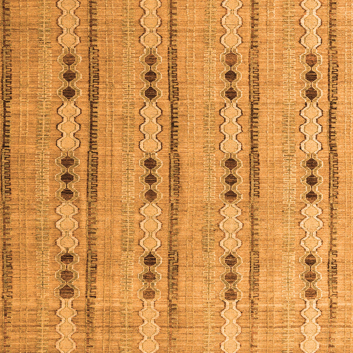 Square Abstract Orange Modern Rug, abs4916org