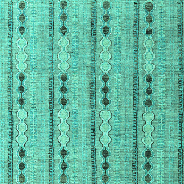 Machine Washable Abstract Turquoise Modern Area Rugs, wshabs4916turq