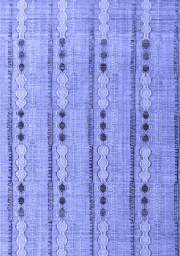 Abstract Blue Modern Rug, abs4916blu