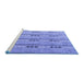 Sideview of Machine Washable Abstract Blue Modern Rug, wshabs4916blu