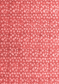 Abstract Red Modern Rug, abs4917red