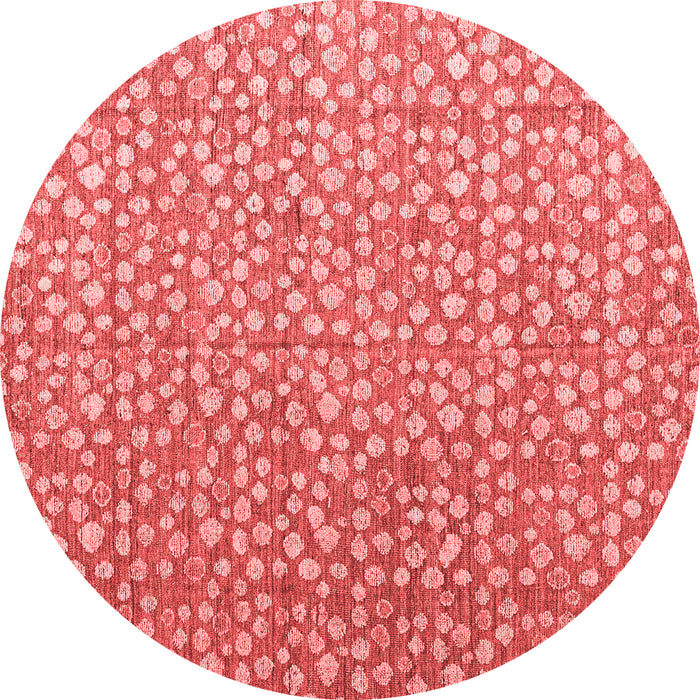 Abstract Red Modern Rug, abs4917red