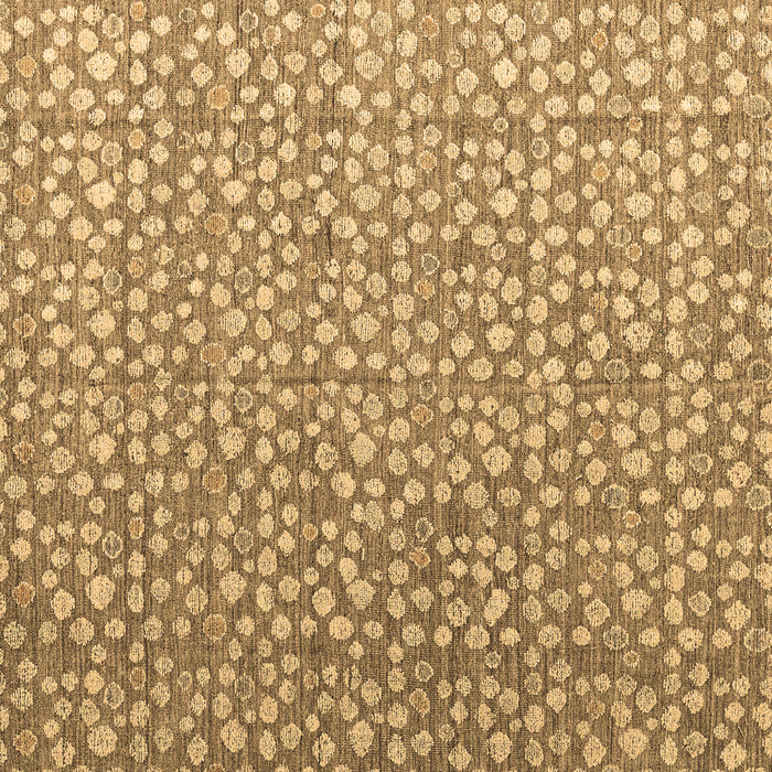 Square Machine Washable Abstract Brown Modern Rug, wshabs4917brn