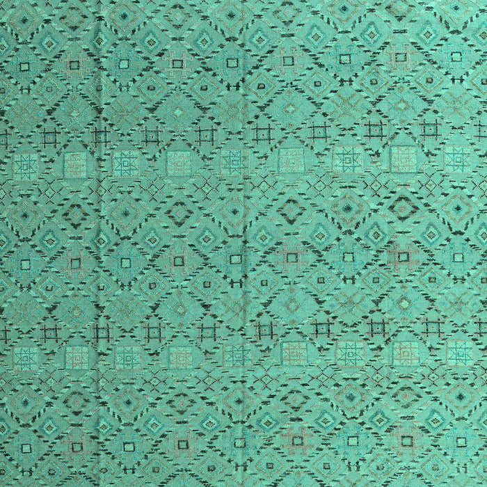 Abstract Turquoise Modern Rug, abs4918turq