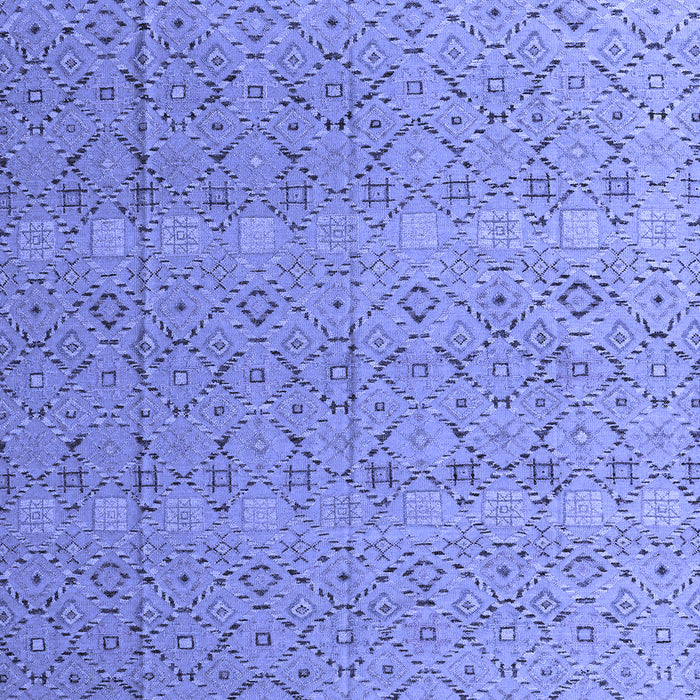 Abstract Blue Modern Rug, abs4918blu