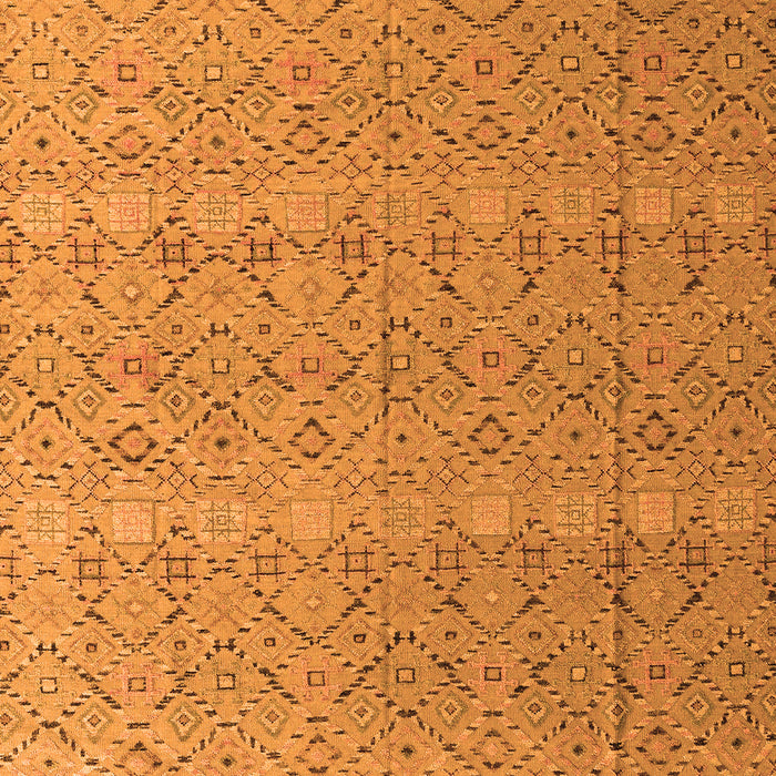 Abstract Orange Modern Rug, abs4918org