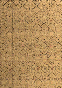 Abstract Brown Modern Rug, abs4918brn