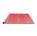 Modern Red Washable Rugs