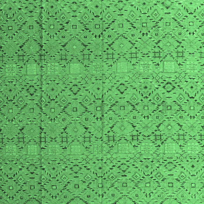 Abstract Emerald Green Modern Rug, abs4918emgrn