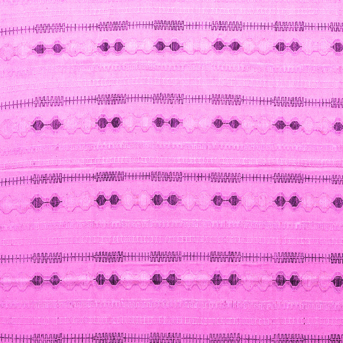 Square Machine Washable Abstract Pink Modern Rug, wshabs4919pnk