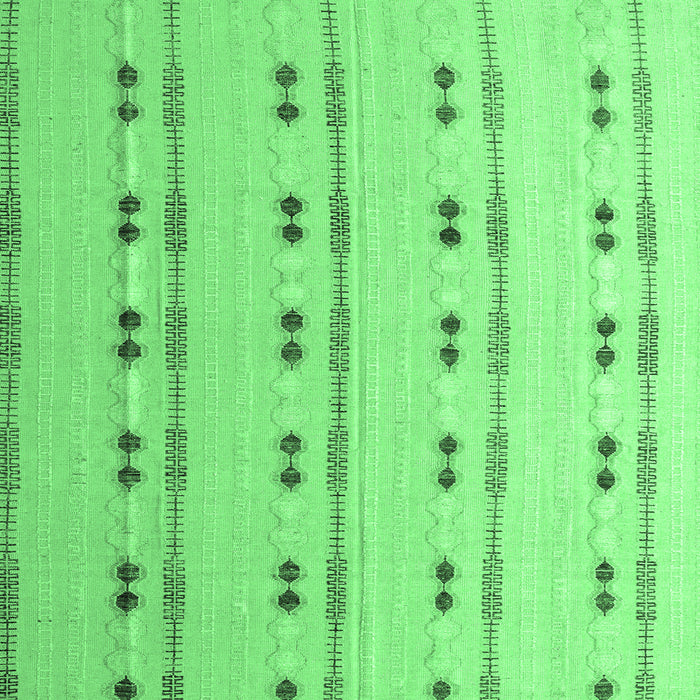 Square Machine Washable Abstract Emerald Green Modern Area Rugs, wshabs4919emgrn