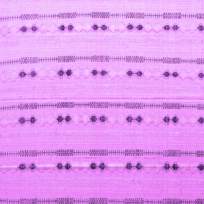 Square Machine Washable Abstract Purple Modern Area Rugs, wshabs4919pur