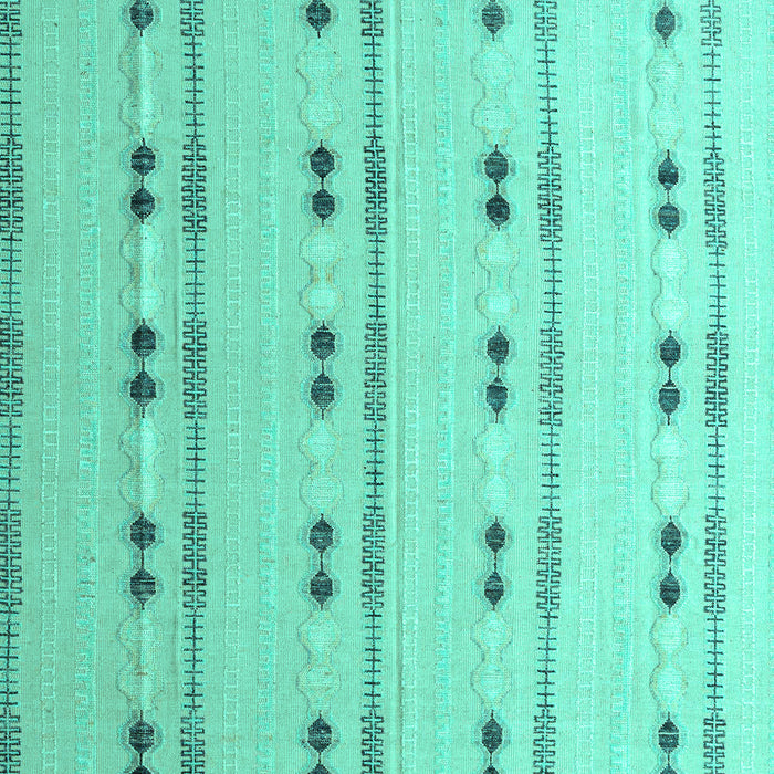 Machine Washable Abstract Turquoise Modern Area Rugs, wshabs4919turq