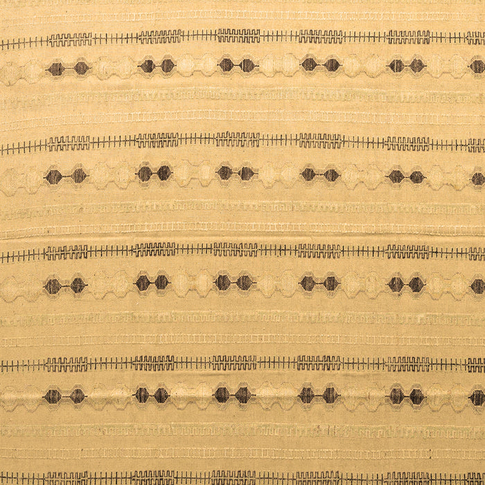 Square Abstract Brown Modern Rug, abs4919brn