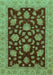 Machine Washable Oriental Turquoise Traditional Area Rugs, wshabs491turq