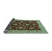 Sideview of Oriental Light Blue Traditional Rug, abs491lblu