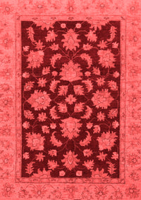 Oriental Red Traditional Rug, abs491red