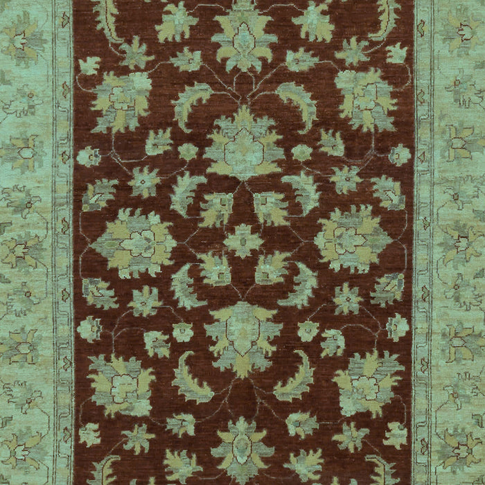 Oriental Light Blue Traditional Rug, abs491lblu