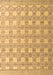 Abstract Brown Modern Rug, abs4920brn