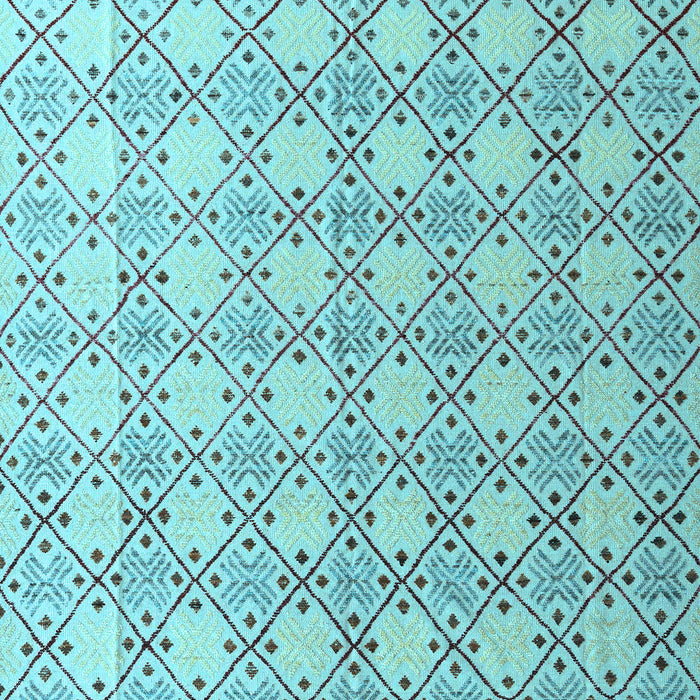 Machine Washable Abstract Light Blue Modern Rug, wshabs4920lblu