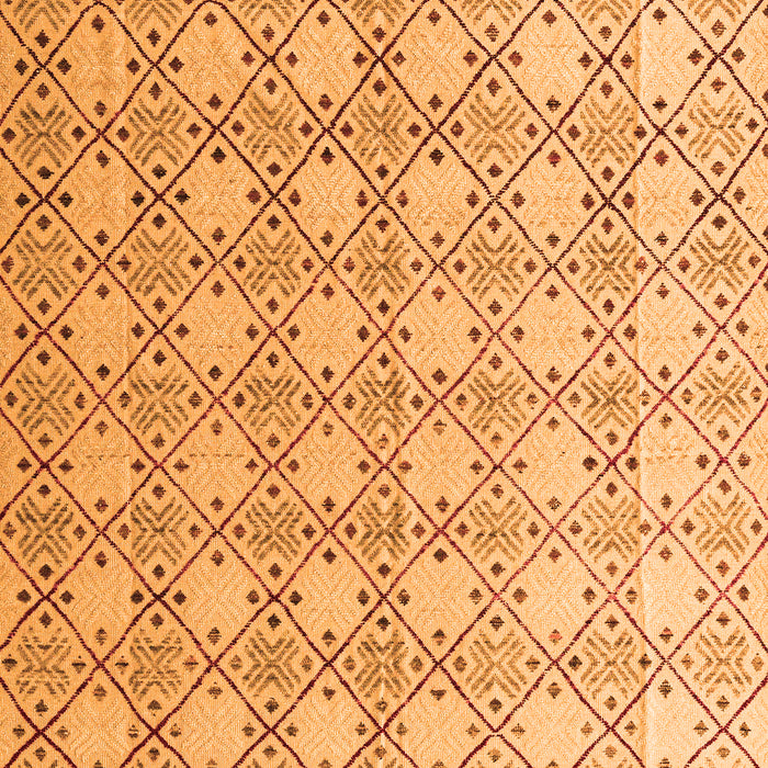 Machine Washable Abstract Orange Modern Area Rugs, wshabs4920org