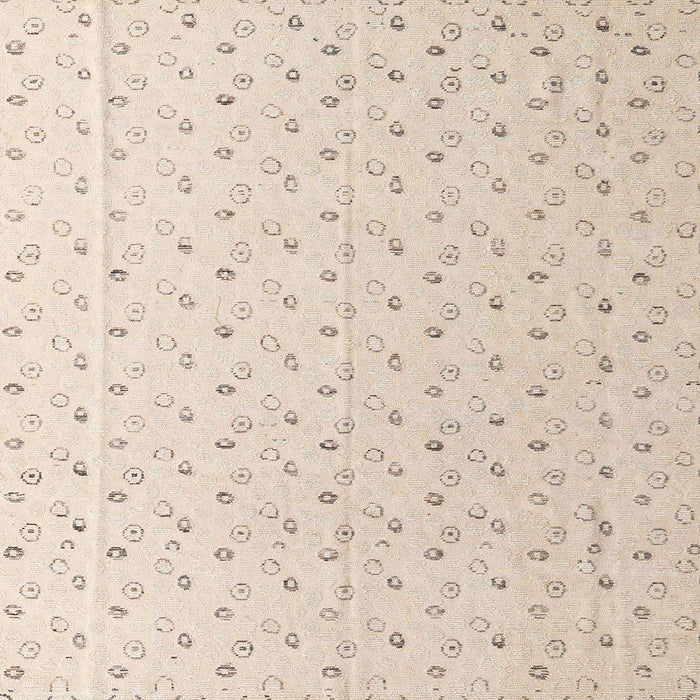 Square Machine Washable Abstract Light Orange Rug, wshabs4921