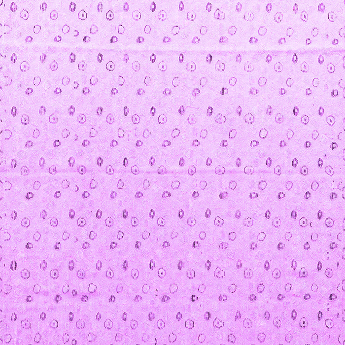 Square Machine Washable Solid Purple Modern Area Rugs, wshabs4921pur