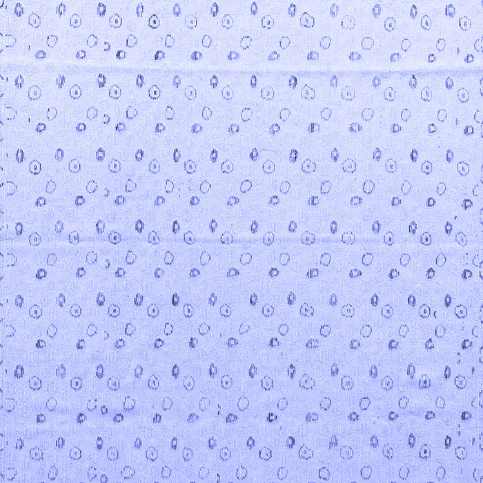 Square Solid Blue Modern Rug, abs4921blu