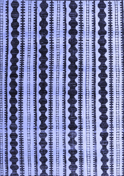 Abstract Blue Modern Rug, abs4922blu