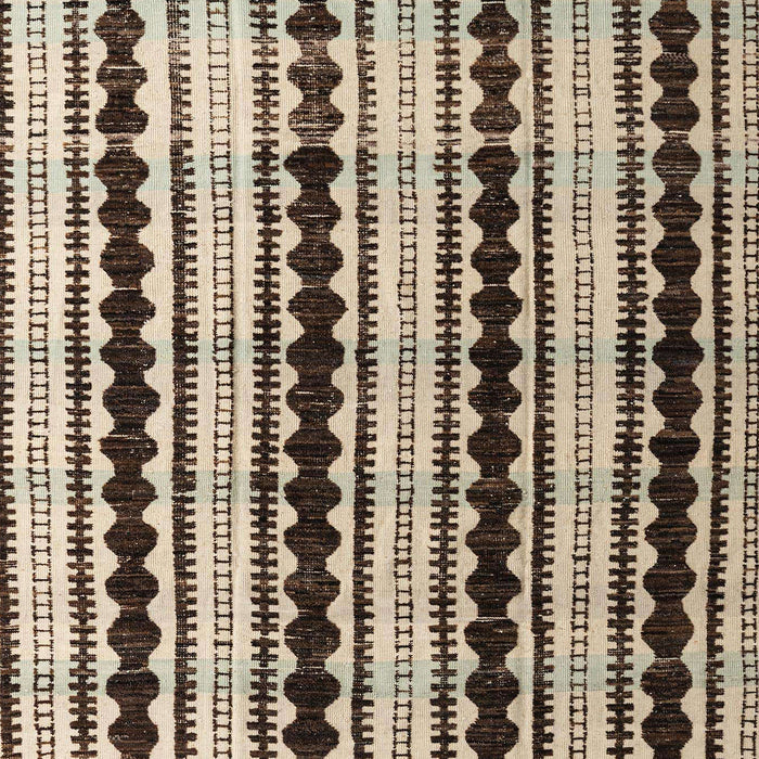 Machine Washable Abstract Bakers Brown Rug, wshabs4922