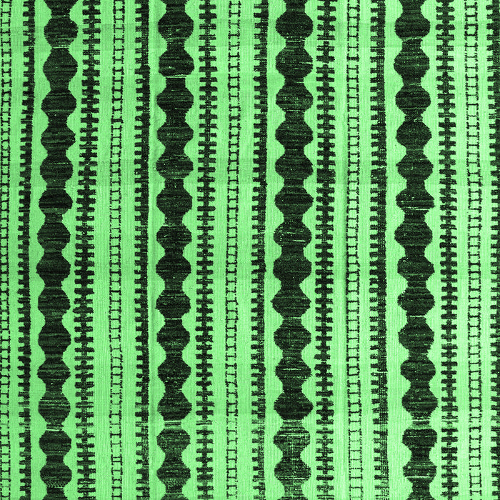 Machine Washable Abstract Emerald Green Modern Area Rugs, wshabs4922emgrn