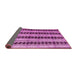 Sideview of Abstract Pink Modern Rug, abs4922pnk