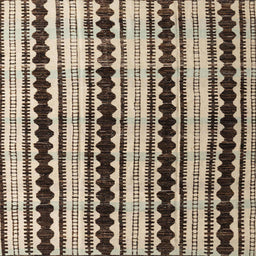 Square Machine Washable Abstract Bakers Brown Rug, wshabs4922