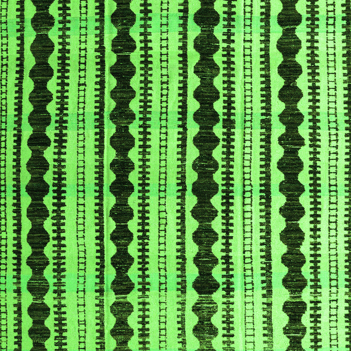 Machine Washable Abstract Green Modern Area Rugs, wshabs4922grn