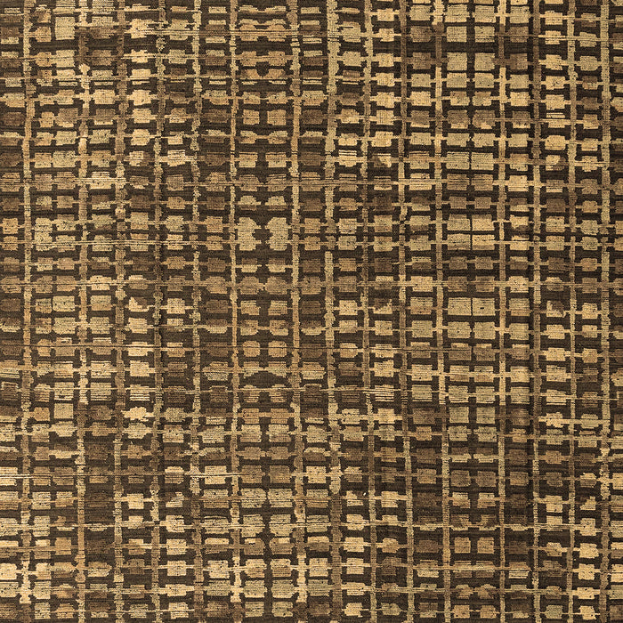 Abstract Brown Modern Rug, abs4923brn