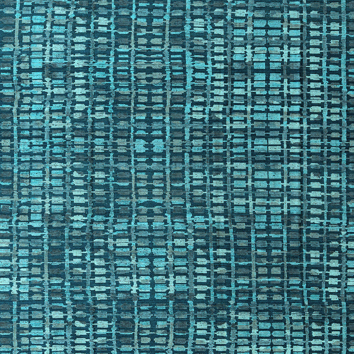 Square Machine Washable Abstract Light Blue Modern Rug, wshabs4923lblu
