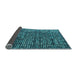 Sideview of Abstract Light Blue Modern Rug, abs4923lblu