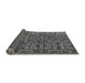 Sideview of Abstract Gray Modern Rug, abs4923gry