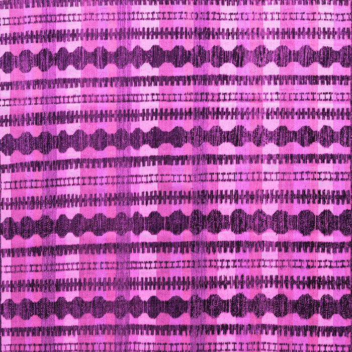 Square Abstract Pink Modern Rug, abs4924pnk