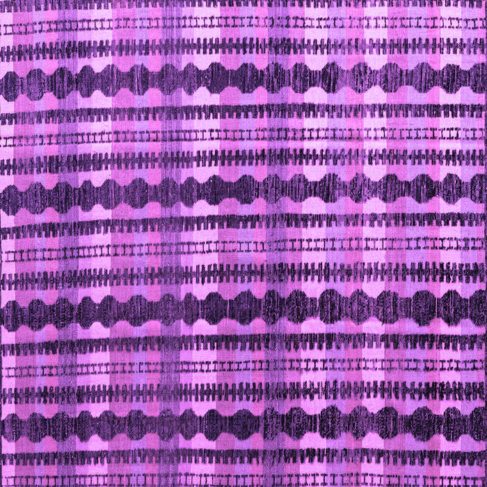 Square Abstract Purple Modern Rug, abs4924pur