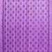 Square Abstract Purple Modern Rug, abs4925pur