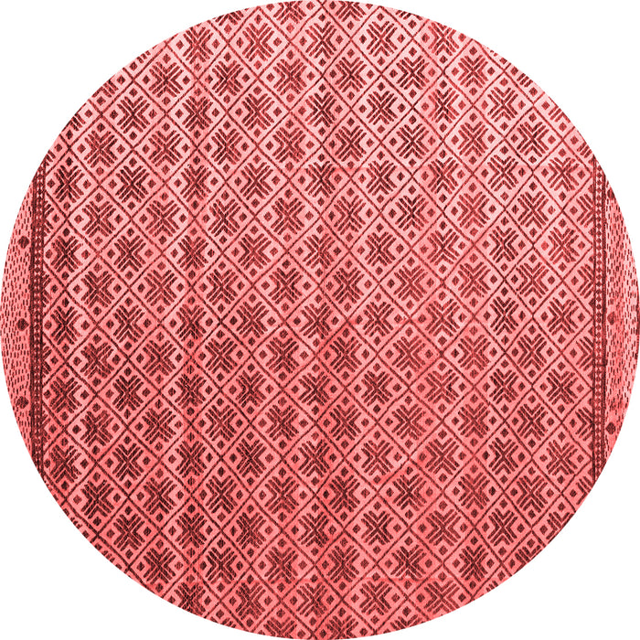 Machine Washable Abstract Red Modern Rug, wshabs4925red