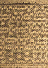 Abstract Brown Modern Rug, abs4925brn