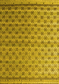 Abstract Yellow Modern Rug, abs4925yw