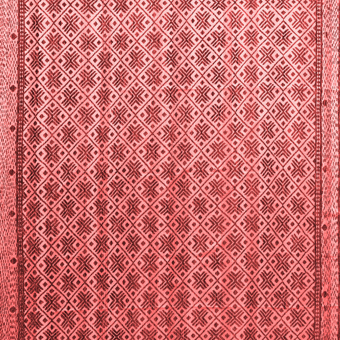 Machine Washable Abstract Red Modern Rug, wshabs4925red